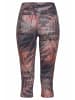 LASCANA ACTIVE Caprileggings in gemustert-braun