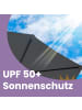 SONGMICS Sonnenschirm Sheld in Grau - (B)270 x (H)245 x (T)460 cm