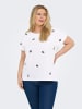 ONLY Carmakoma T-shirt in Bright White