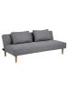ebuy24 Schlafsofa Lucca Grau 180 x 86 cm