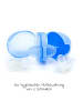 MiaMia Schnullerbox Duo - Blau in blau