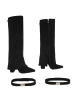 Ital-Design High Heel in Schwarz