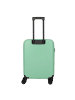 travelite Basics faltbarer 4-Rollen Kabinentrolley 55 cm in mint