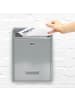 relaxdays Briefkasten in Silber - (B)35 x (H)26,5 x (T)8,5 cm