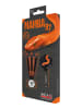 BULLS Steeldarts Mamba 97 M2 Dartpfeile 97% Tungsten Darts-Set Profi in red snake