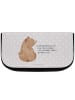 Mr. & Mrs. Panda Organizer Tasche Bär Schulterblick mit Spruch in Grau Pastell