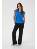 Cream Bluse kurzarm CRNola Straight fit in Galaxy Blue