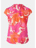 comma Bluse kurzarm in Pink