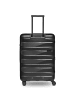 Bergpfeil Travel 4-Rollen Kofferset 3-tlg. mit Dehnfalte in black night metallic
