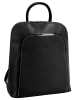 Cluty Rucksack echt Leder in schwarz
