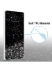 cadorabo Hülle für Samsung Galaxy S8 PLUS Glitter in Schwarz mit Glitter