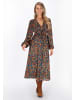 IZIA Dress in green multicolor