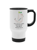 Mr. & Mrs. Panda Thermobecher To Go Robbe Sherlock mit Spruch in Weiß