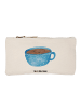 Mr. & Mrs. Panda Make-up-Tasche Kaffee Tasse ohne Spruch in Weiß