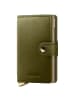 Secrid Dusk Miniwallet - Geldbörse 10.2 cm RFID in olive