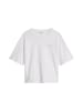 Marc O'Polo MOP Club '67   T-Shirt , Oversized, Back Print in Weiß