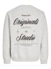 Jack & Jones Sweatshirt in White Melange