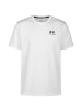 Under Armour Trainingsshirt Logo Embroidered Heavyweight in weiß