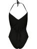 Urban Classics Urban Classics Damen Ladies Rib Swimsuit in black
