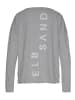 ELBSAND Langarmshirt in grau meliert