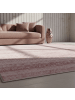 KADIMA DESIGN Teppich Kurzflor Waschbar Einfarbig INN Strapazierfähig OEKO-TEX in Pink
