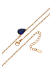 NAEMI Women Necklace in Rose Gold Navy