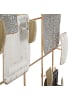 Mauro Ferretti 3D-Dekorplatte aus mehrfarbigem Metall, 80 x 5 x 80 cm