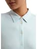 Marc O'Polo Jersey-Bluse regular in Silvery Blue