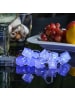 MARELIDA LED Lichterkette EISWÜRFEL 10 blaue LED Ice Cube L: 90cm in blau