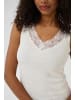 Kaffe Bluse ärmellos KAjenna Regular fit in Chalk