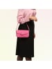 Toscanto Toscanto Schultertasche Leder fuchsia, pink ca. 24cm
