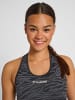 Hummel Top Hmlmt Saga Multisport Damen in BLACK/ASPHALT MELANGE