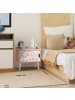 relaxdays Kinder-Nachttisch "Regenbogen" in Bunt - (B)40 x (H)41 x (T)30 cm