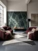 KADIMA DESIGN Teppich Niederflor Abstrakt pflegeleicht Wohnzimmer Flur Esszimmer in Grau