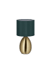 relaxdays Nachttischlampe Touch in Messing - (H)33,5 cm