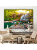 MuchoWow Leinwand bilder Sonniger Wasserfall (BxH)