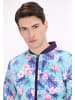 MO Men Jacket in light blue multicolor