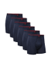 DANISH ENDURANCE Boxershorts Bamboo Trunks with fly in navy blue