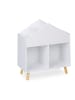 relaxdays Kinderregal in Weiß/ Natur - (B)60 x (H)67 x (T)30 cm