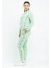 Tom Barron Freizeitanzug Tom Barron Line Pattern Sweatshirt Hoddie And Pant Set in mint
