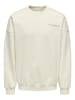 Only&Sons Sweatshirt in egret