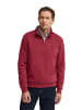 Polo Club Sweatshirt RIGBY GO SWEAT ZIPPER NECK VO in Oxidrot / Gebranntes Rot