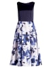 Vera Mont Cocktailkleid mit ausgestelltem Rock in Patch Dark Blue/Dark Blue