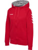 Hummel Hummel Cotton Kapuzenpullover Hmlgo Multisport Damen in TRUE RED