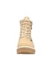 rieker Morelia Schnür- und Zip-Stiefeletten Beige