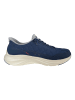 Skechers Slipper Sneaker in blau/kombi