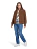 Betty Barclay Outdoorjacke mit Plüsch in Dark Coffee