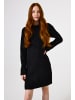 Garcia Winter Strickkleid in off black