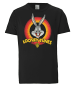 Logoshirt T-Shirt Looney Tunes - Bugs Bunny Logo in schwarz