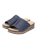 rieker Pantoletten Comfort in Blau